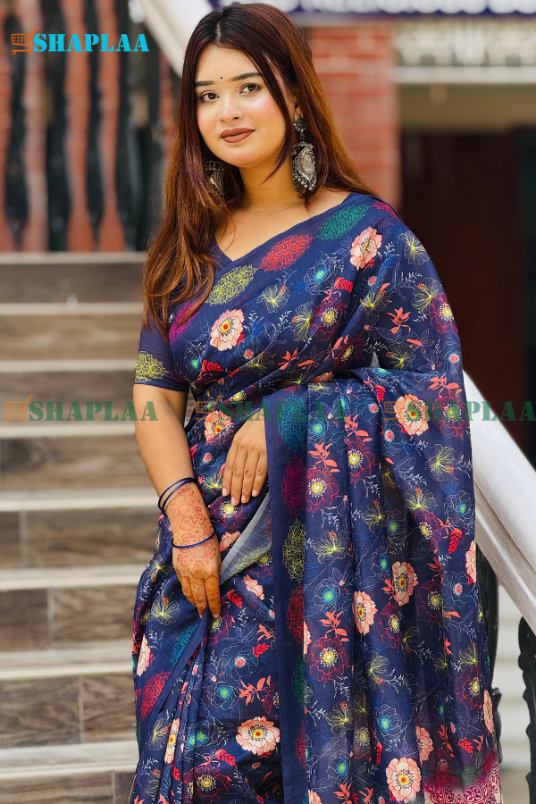 প্রিমিয়াম সফট সিল্ক শাড়ি।