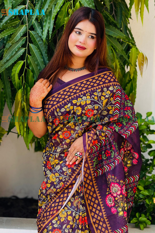 প্রিমিয়াম সফট সিল্ক শাড়ি।