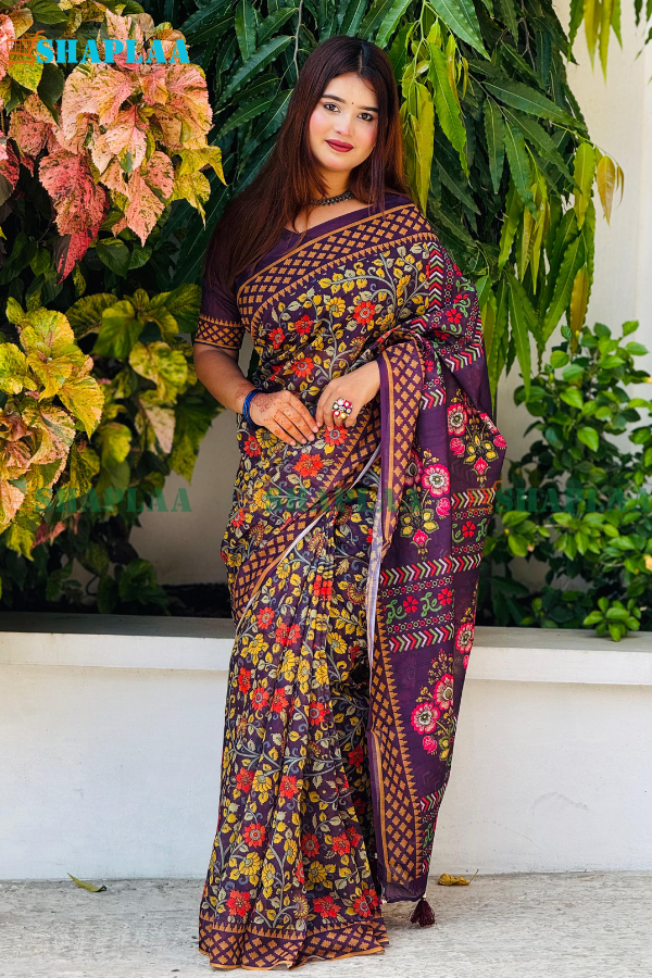 প্রিমিয়াম সফট সিল্ক শাড়ি।