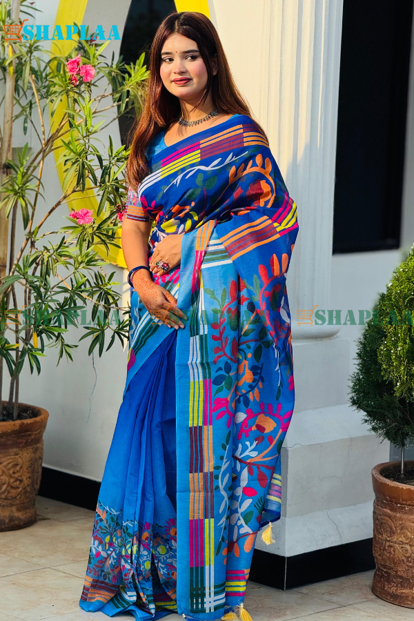 প্রিমিয়াম সফট সিল্ক শাড়ি।