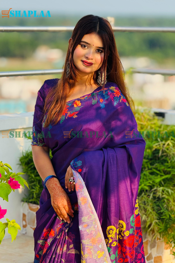 প্রিমিয়াম সফট সিল্ক শাড়ি।