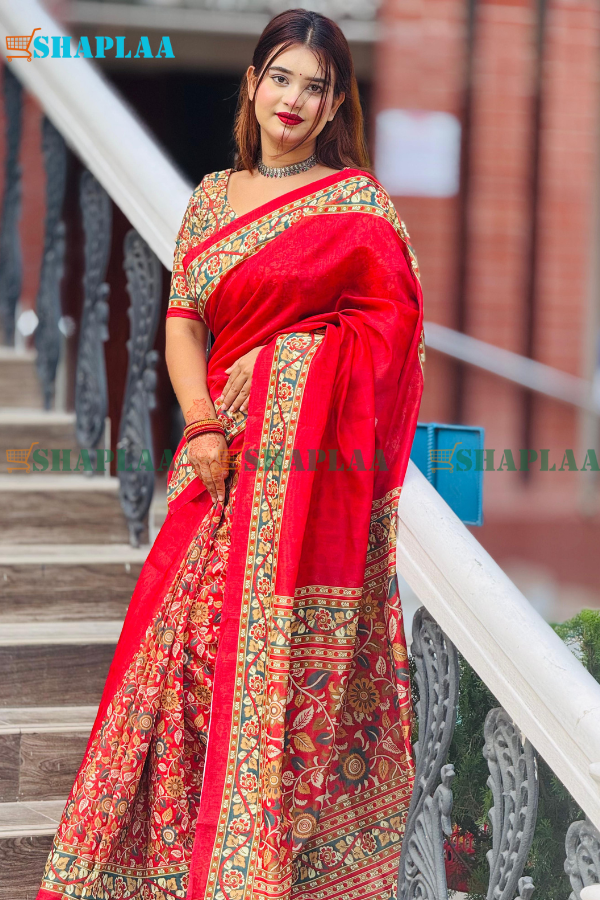 প্রিমিয়াম সফট সিল্ক শাড়ি।