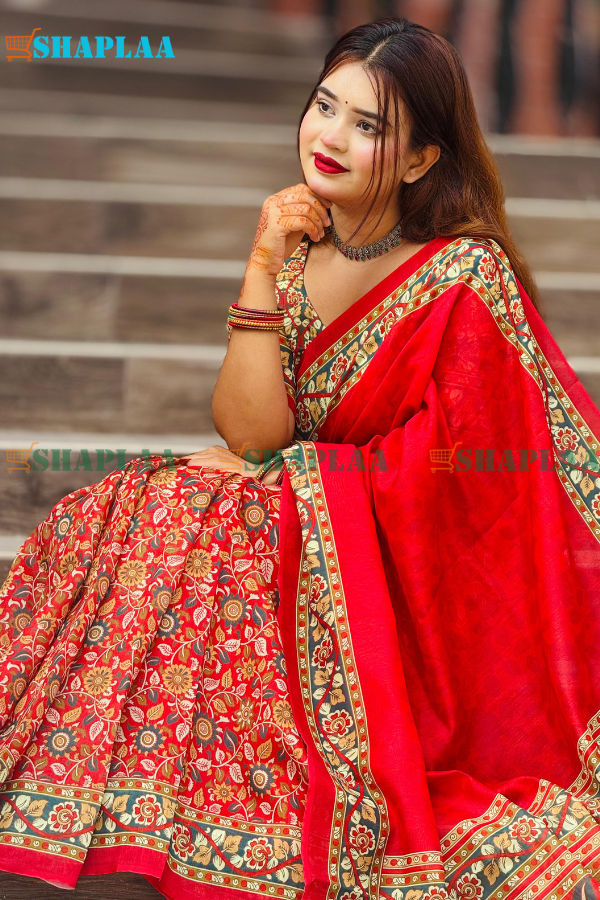 প্রিমিয়াম সফট সিল্ক শাড়ি।