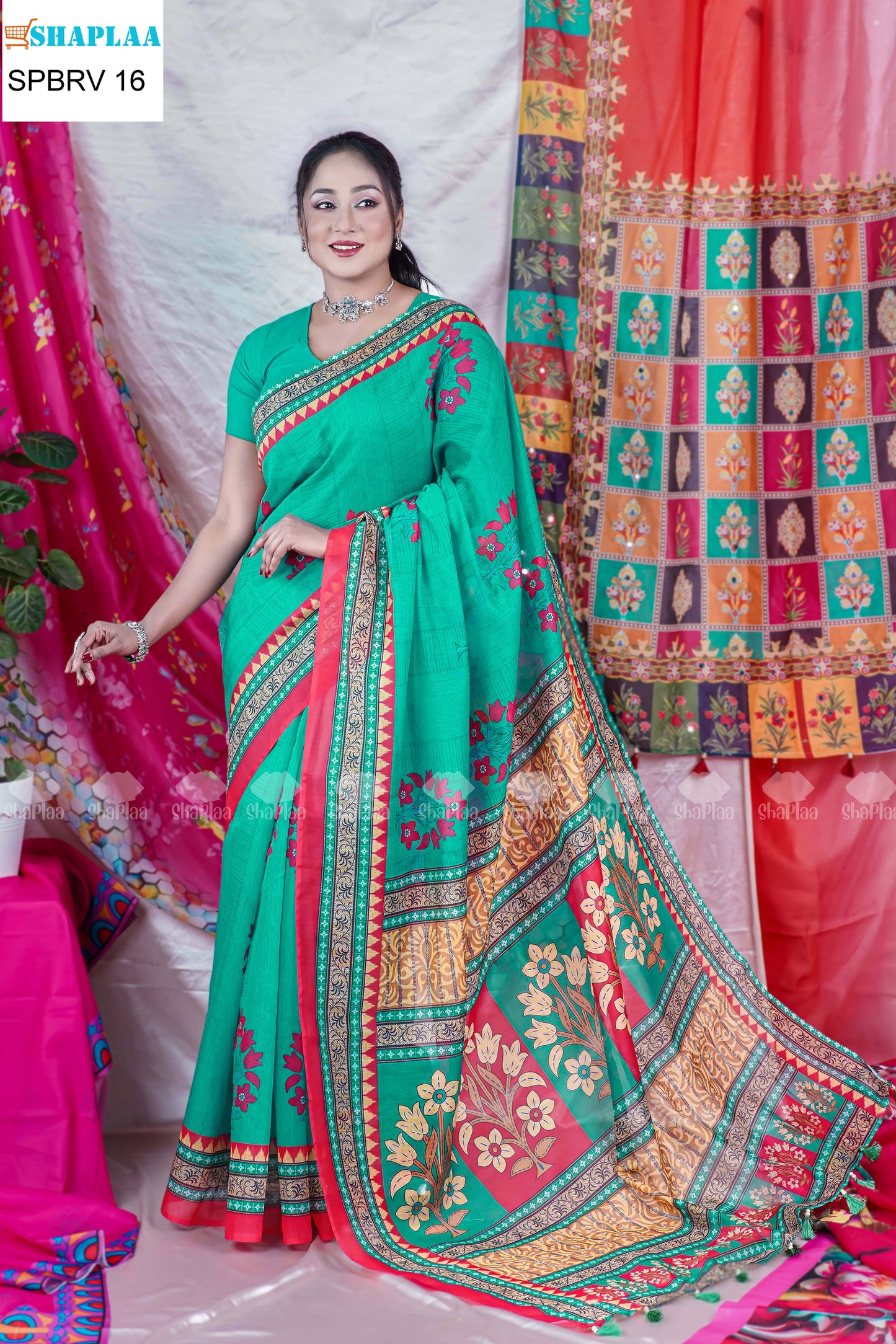 প্রিমিয়াম সফট সিল্ক শাড়ি।