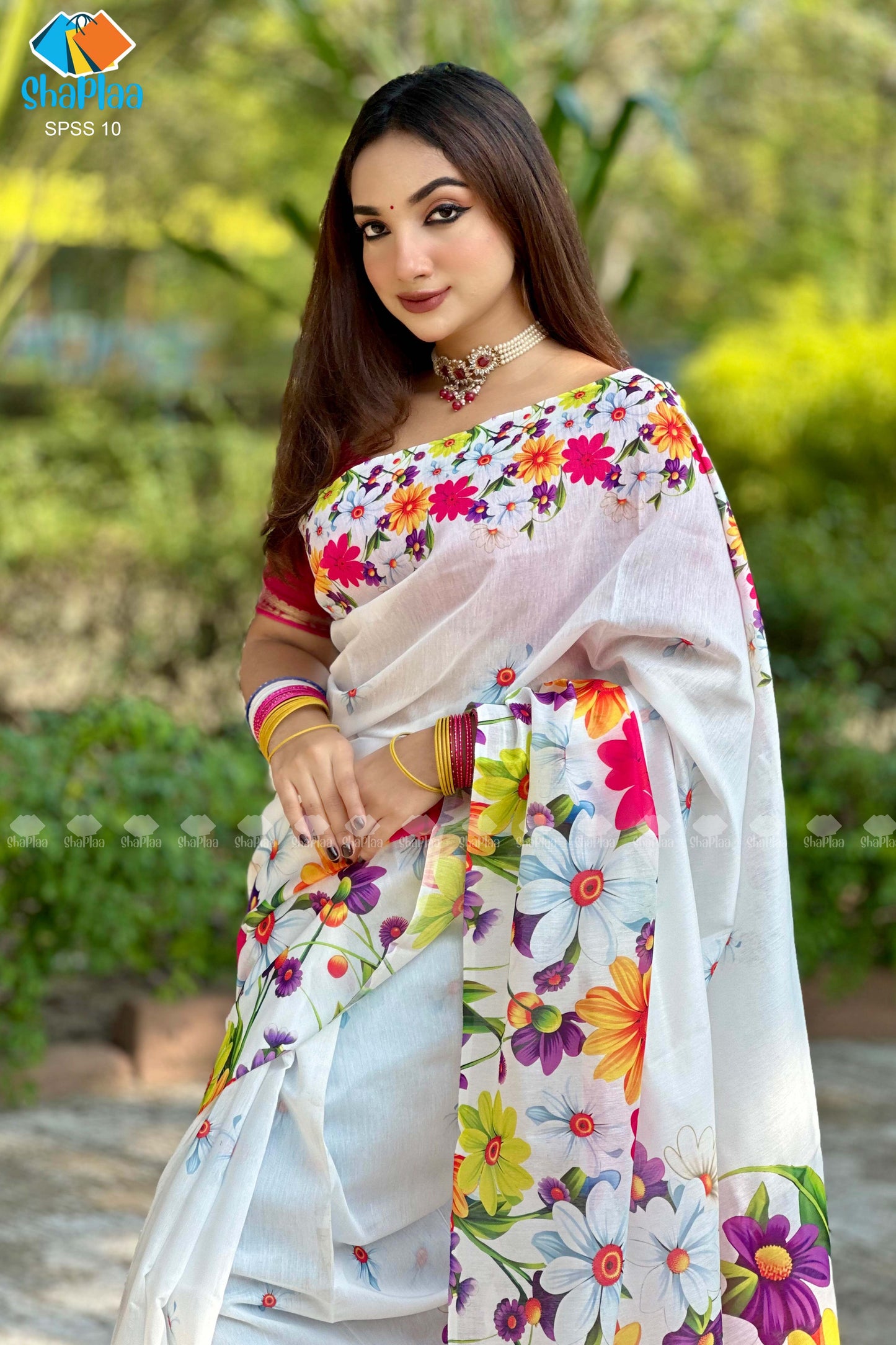 প্রিমিয়াম সফট সিল্ক শাড়ি।
