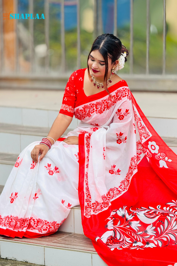 সফট সিল্ক দূর্গা পূজা কালেকশন।