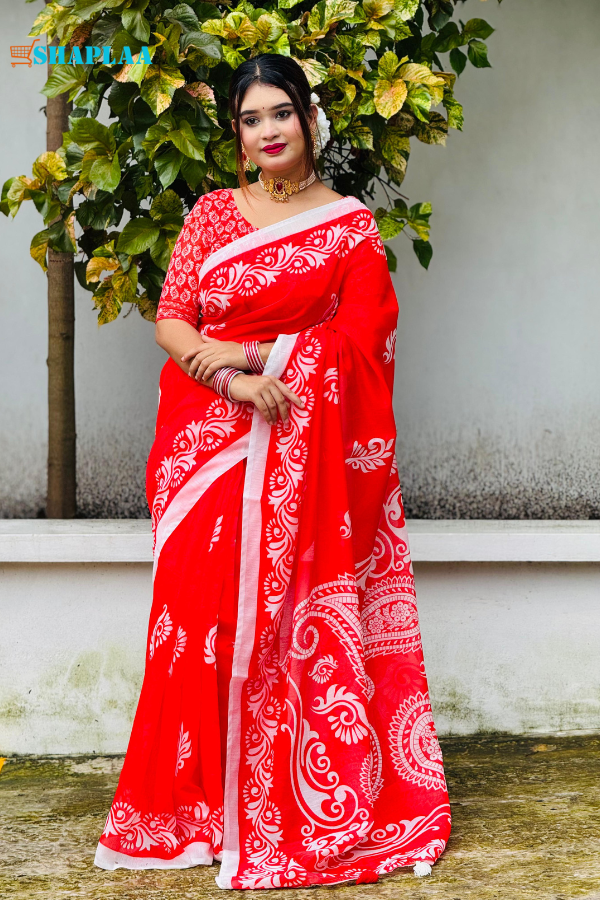 সফট সিল্ক দূর্গা পূজা কালেকশন।