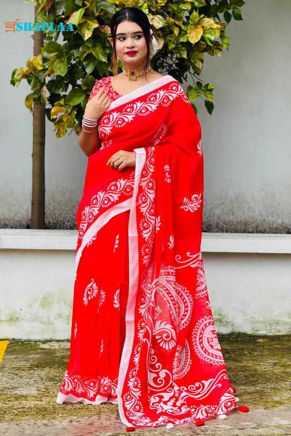 সফট সিল্ক দূর্গা পূজা কালেকশন।