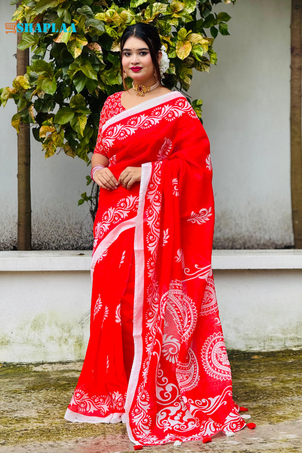 সফট সিল্ক দূর্গা পূজা কালেকশন।