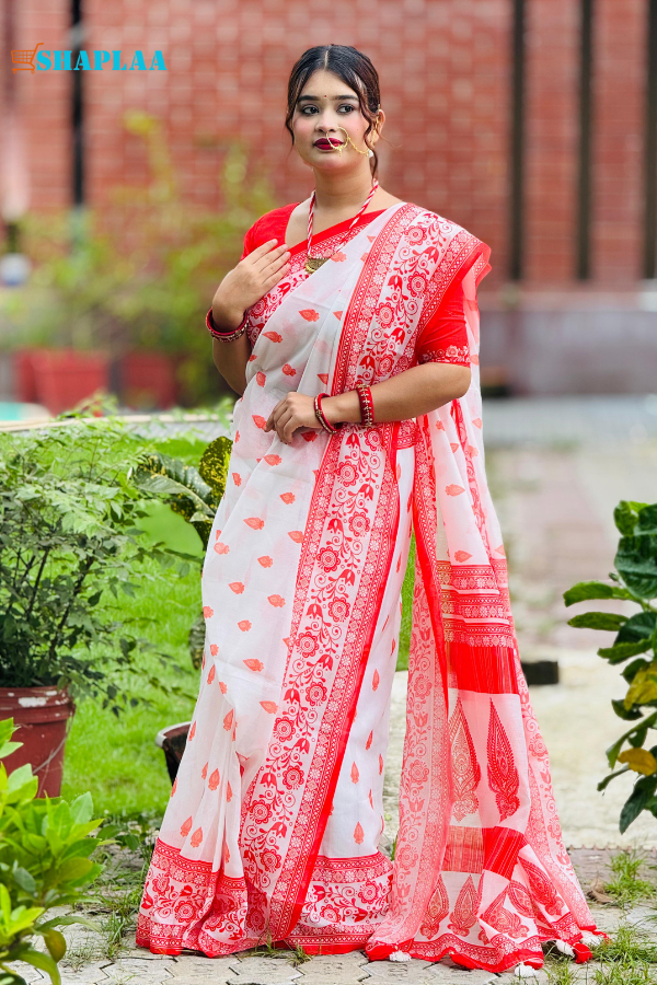 সফট সিল্ক দূর্গা পূজা কালেকশন।