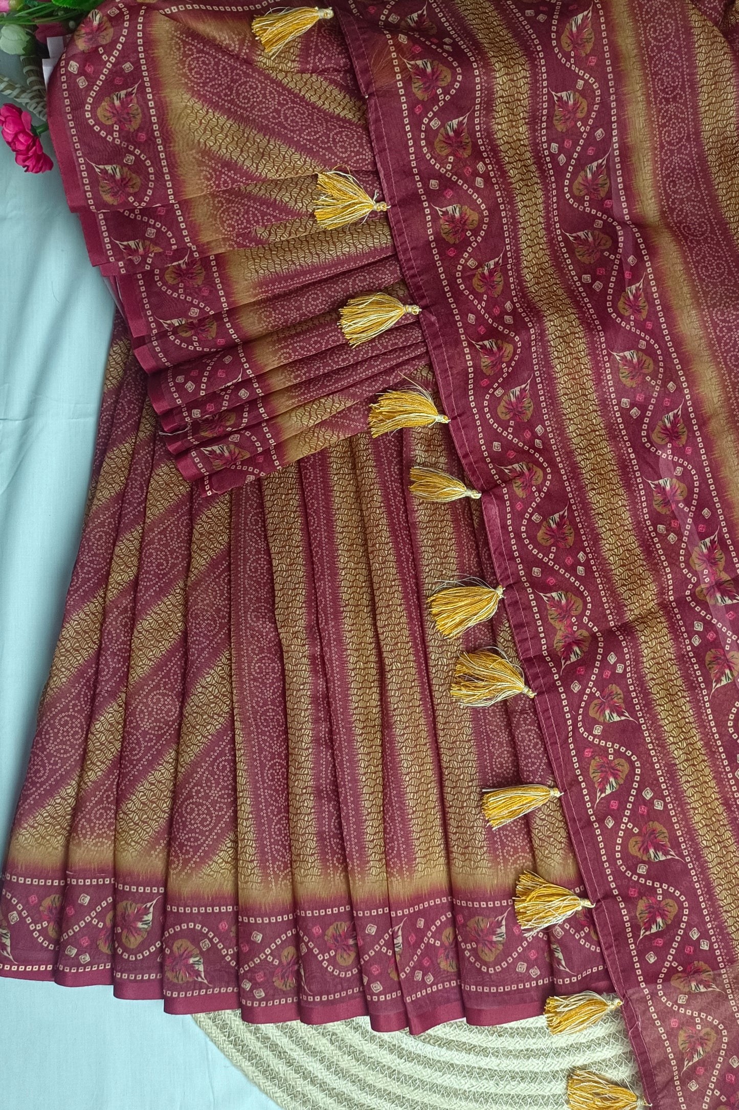 🌸অরিজিনাল সেমি মসলিন সিল্ক 🌸