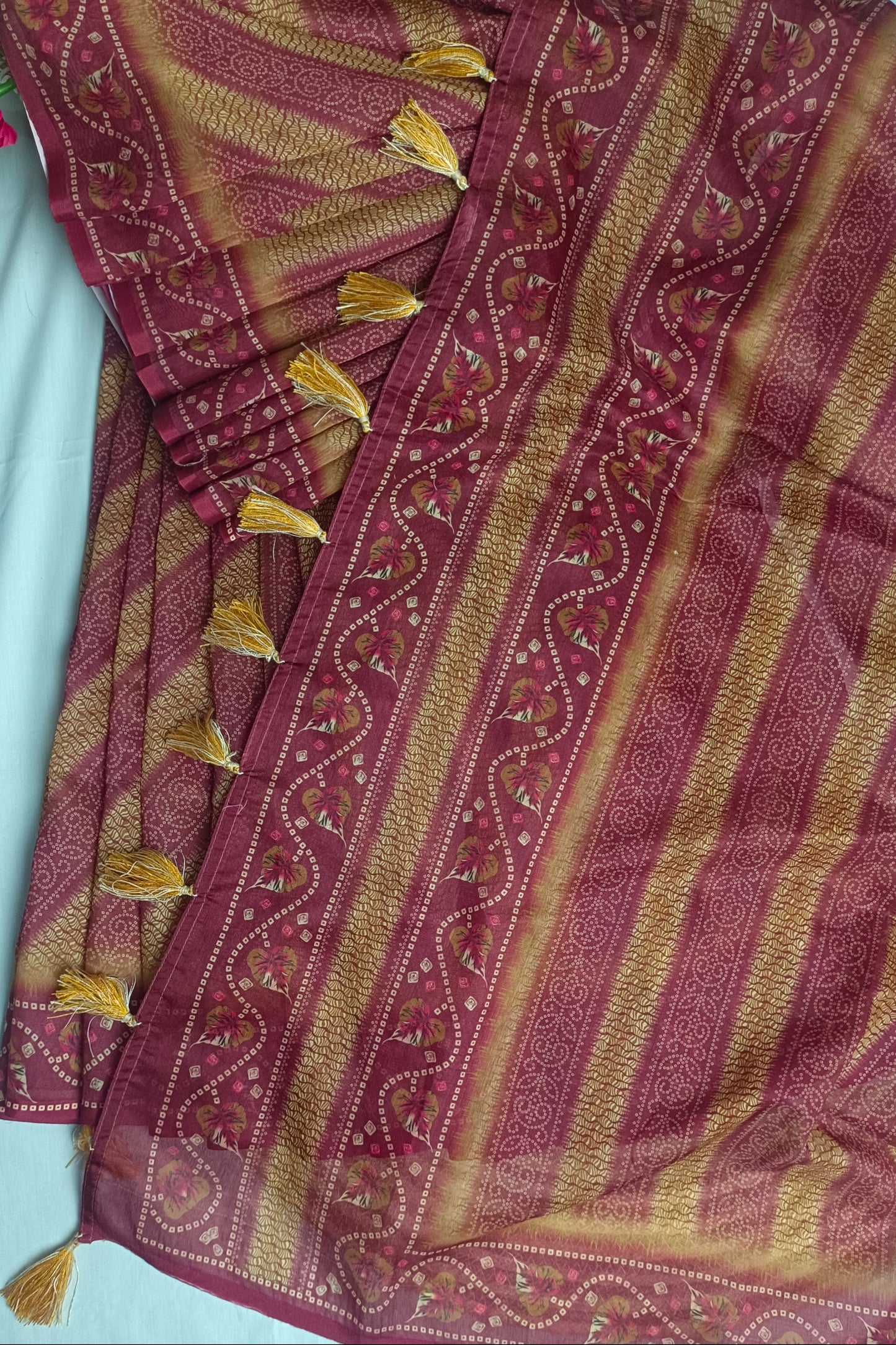 🌸অরিজিনাল সেমি মসলিন সিল্ক 🌸