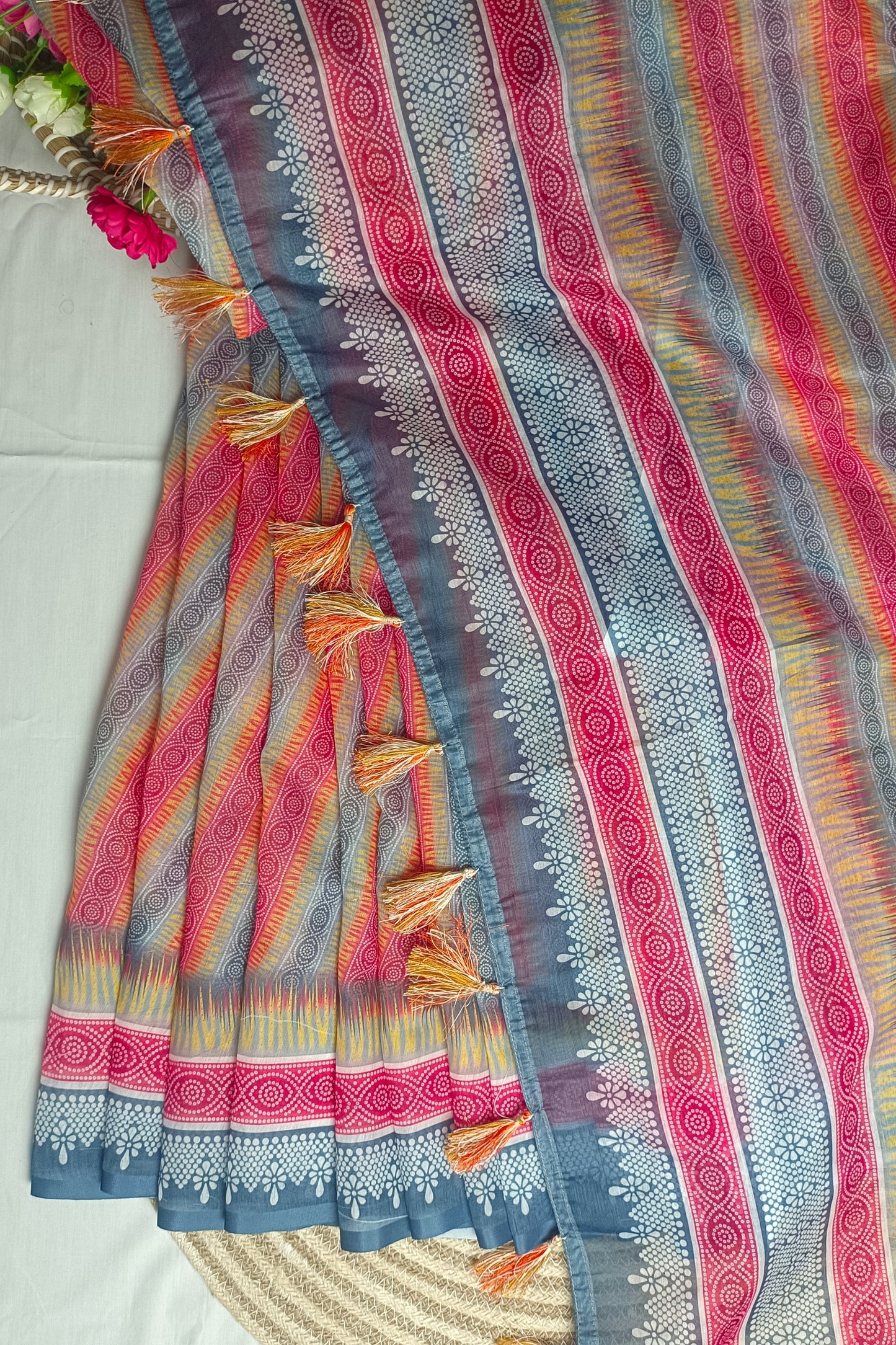 🌸অরিজিনাল সেমি মসলিন সিল্ক 🌸