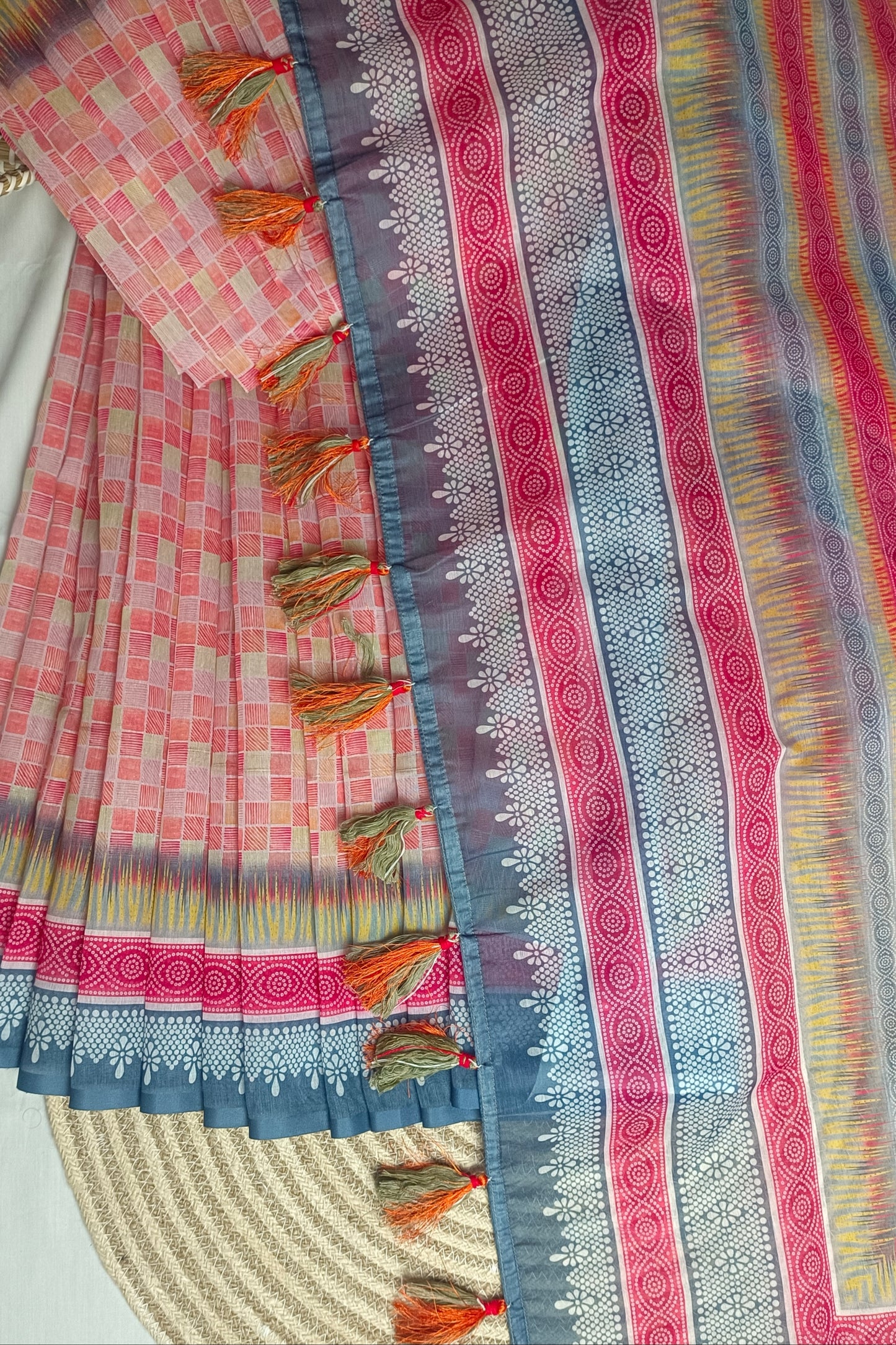 🌸অরিজিনাল সেমি মসলিন সিল্ক 🌸