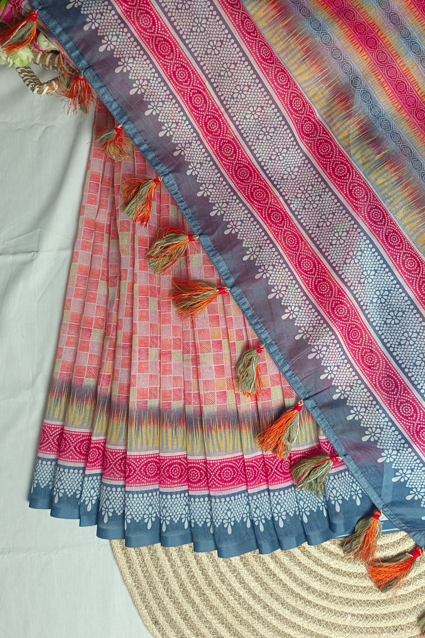 🌸অরিজিনাল সেমি মসলিন সিল্ক 🌸