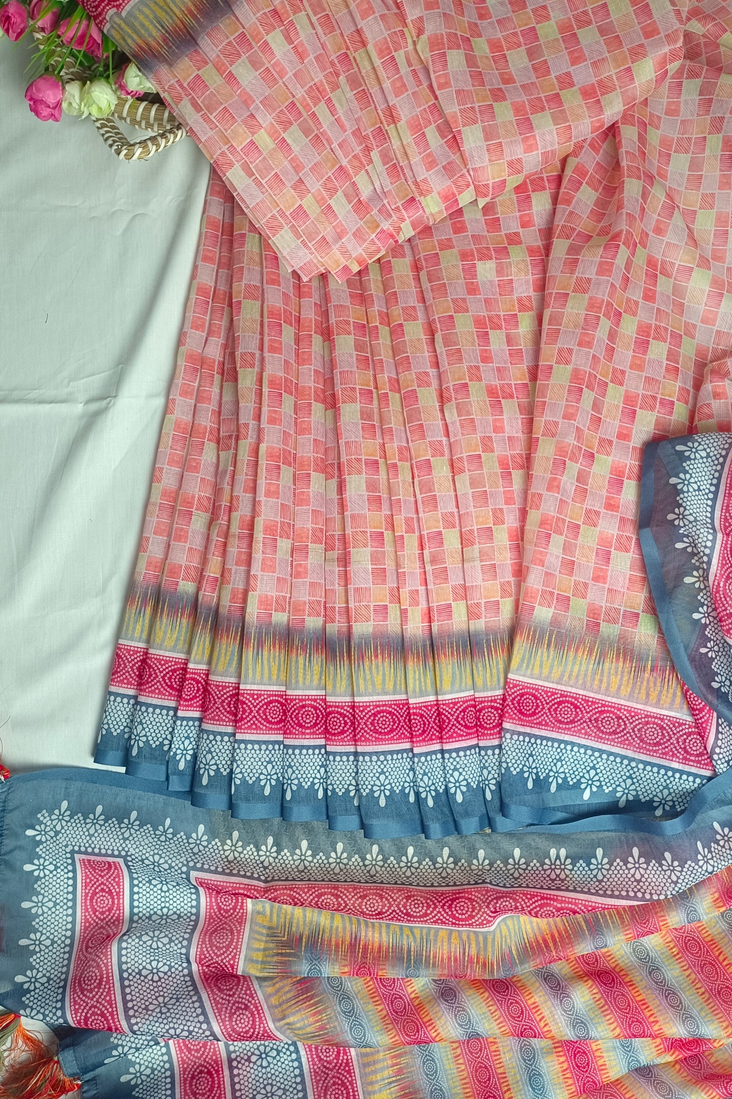 🌸অরিজিনাল সেমি মসলিন সিল্ক 🌸