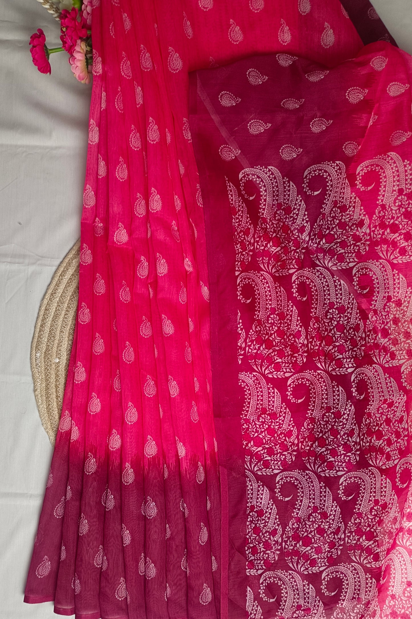 🌸অরিজিনাল সেমি মসলিন সিল্ক 🌸