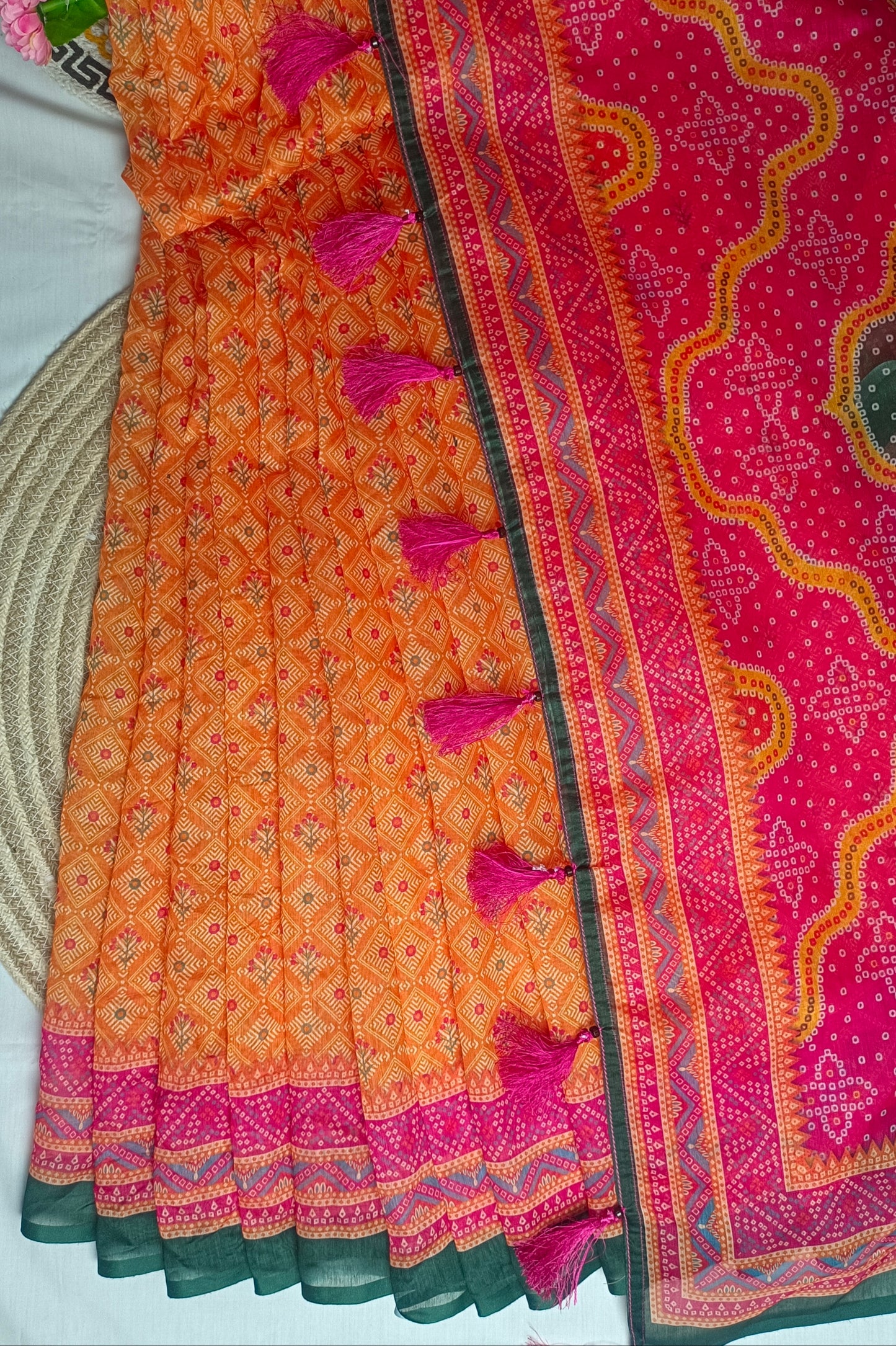 🌸অরিজিনাল সেমি মসলিন সিল্ক 🌸