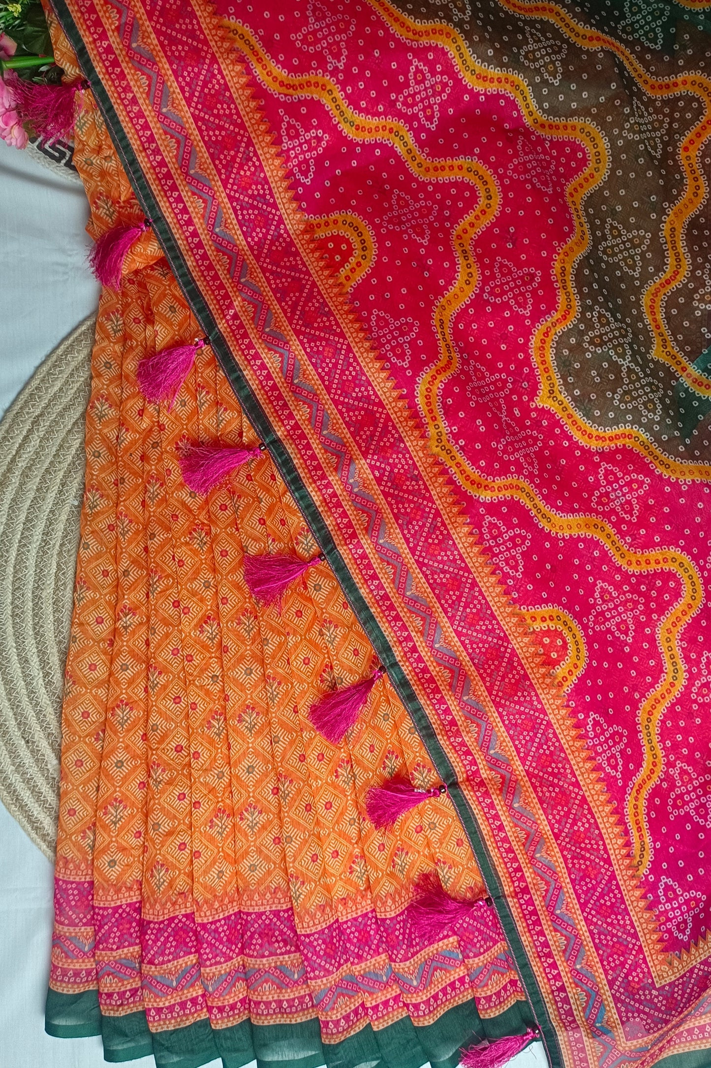 🌸অরিজিনাল সেমি মসলিন সিল্ক 🌸