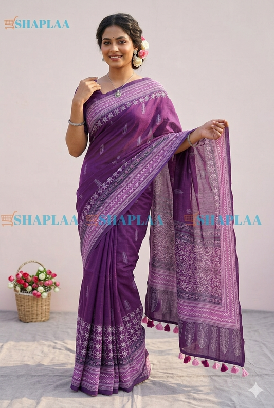 এক্সক্লুসিভ সফট সিল্ক শাড়ি।