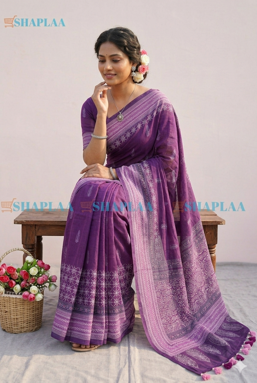 এক্সক্লুসিভ সফট সিল্ক শাড়ি।