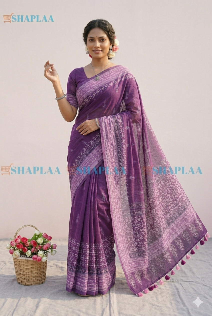 এক্সক্লুসিভ সফট সিল্ক শাড়ি।