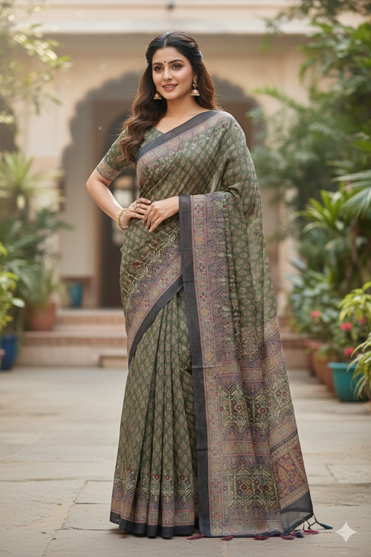 🌸অরিজিনাল সেমি মসলিন সিল্ক 🌸