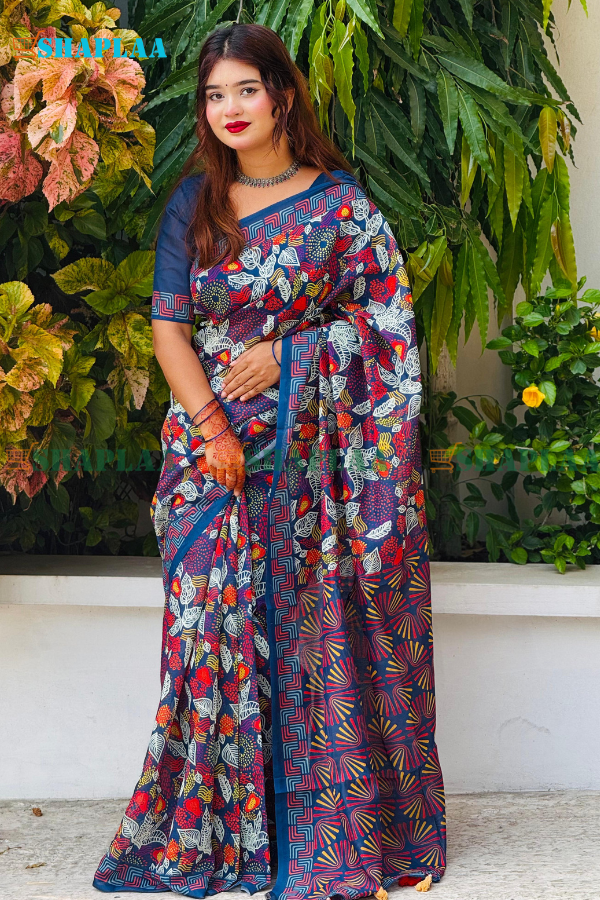 প্রিমিয়াম সফট সিল্ক শাড়ি।