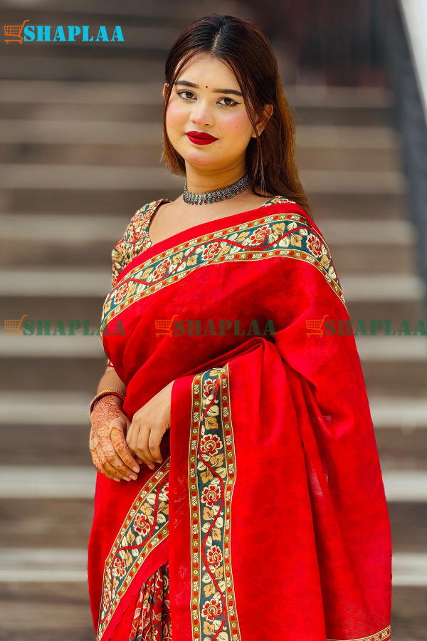প্রিমিয়াম সফট সিল্ক শাড়ি।