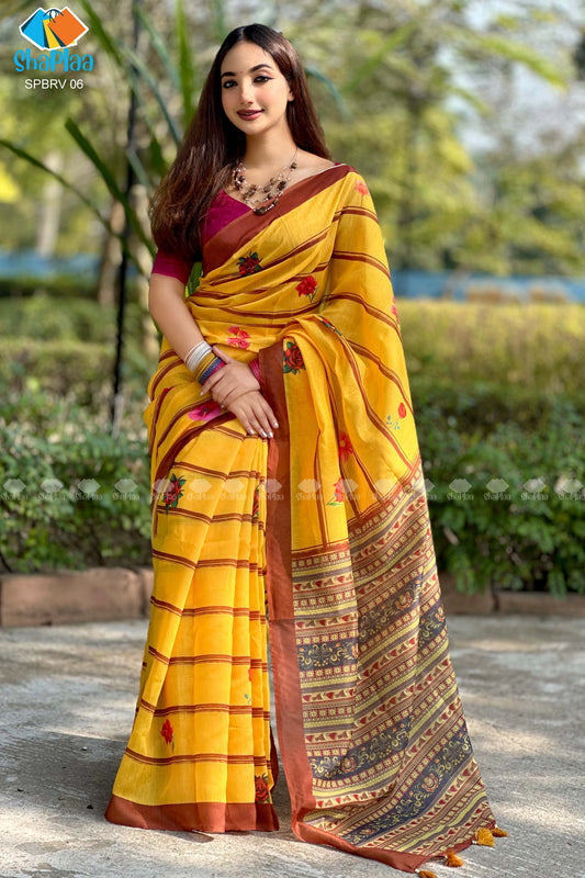 প্রিমিয়াম সফট সিল্ক শাড়ি !