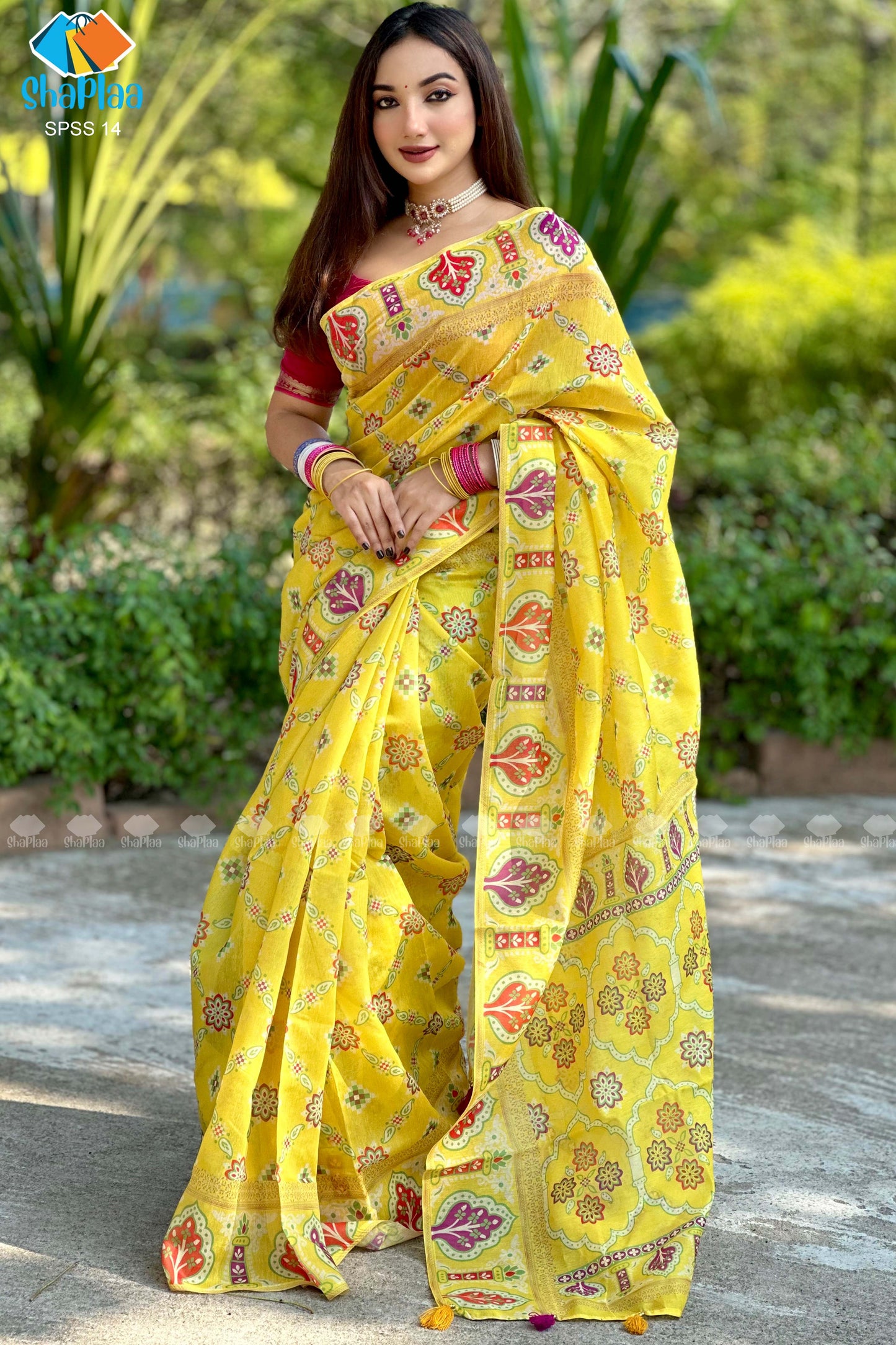 প্রিমিয়াম সফট সিল্ক শাড়ি।