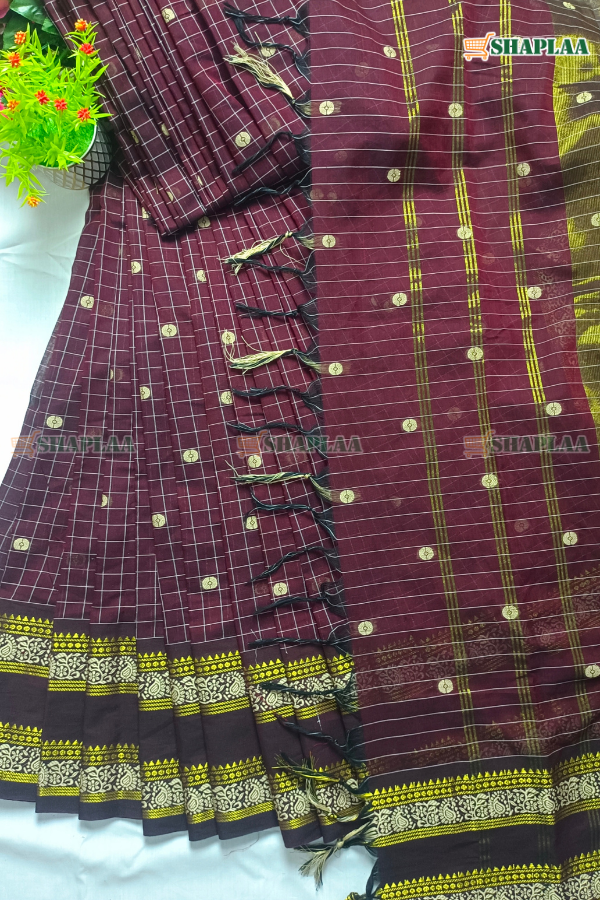 সম্বলপুরী 🌺🌿 তাঁতের শাড়ি 🏵️